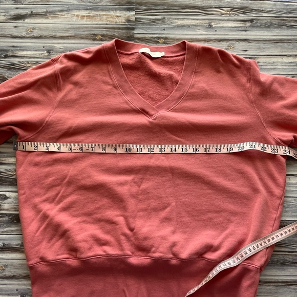 Mododoc Pink Deep V-neck Pullover - Picture 7 of 9